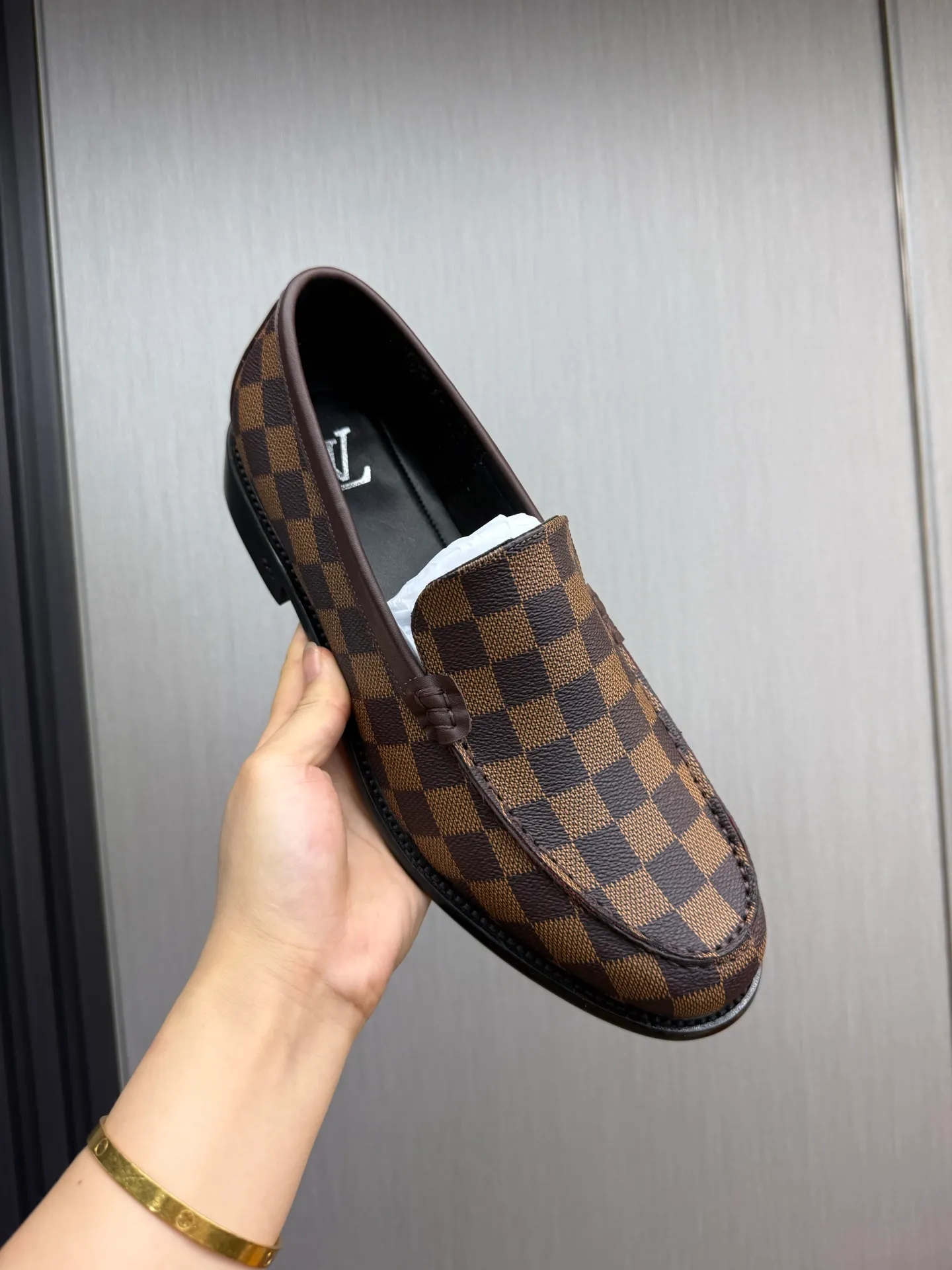 Factory 660💰 LV. Men's business casual leather shoes, all made of imported original brand leather, just to create a more comfortable wearing experience, original non-slip and wear-resistant outsole ✔️16-45 (38.45 non-returnable)